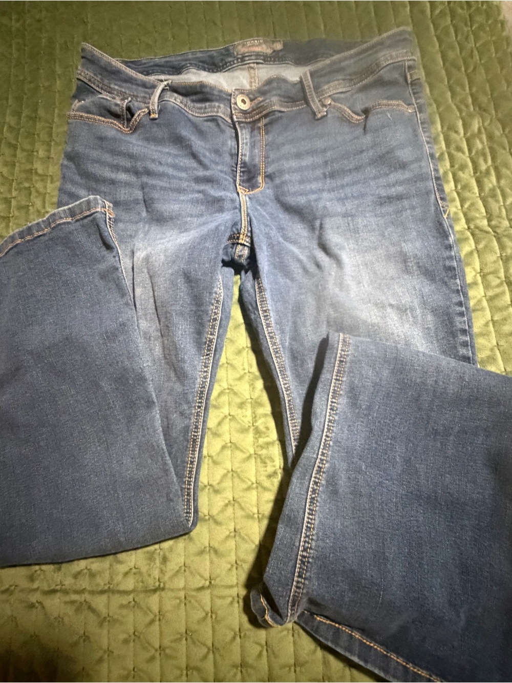 Torrid Luxe‎ Slim Boot Denim Jeans Size 14 short